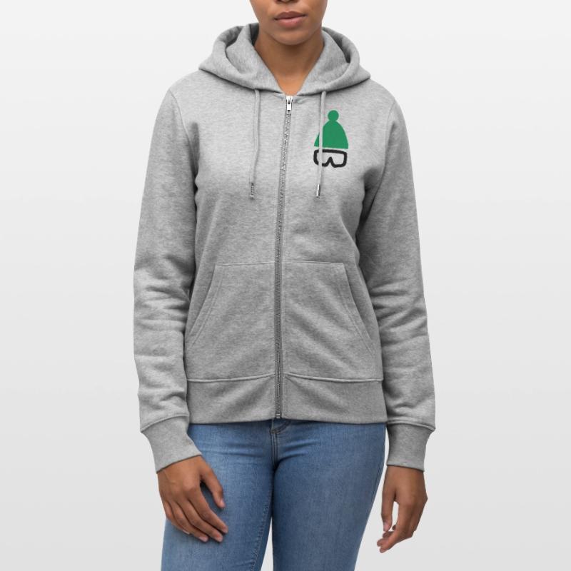 Mütze mit Ski- oder Snowboardbrille Stanley/Stella Unisex Bio-Kapuzenjacke CULTIVATOR 