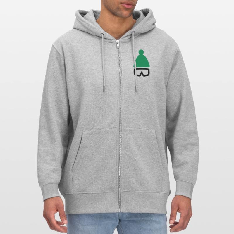 Mütze mit Ski- oder Snowboardbrille Stanley/Stella Unisex Bio-Kapuzenjacke CULTIVATOR 
