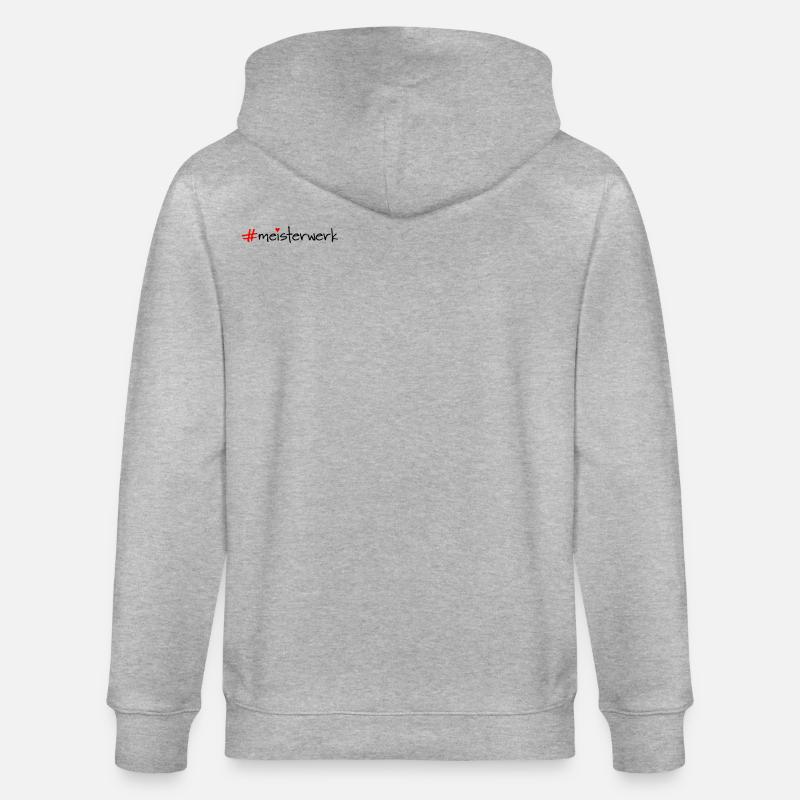 Chef-d'œuvre - Veste à capuche bio CULTIVATOR Stanley/Stella Unisexe - gris chiné