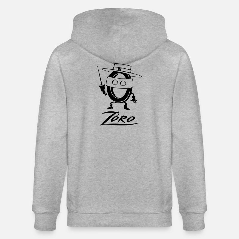 Super zéro flex - Veste à capuche bio CULTIVATOR Stanley/Stella Unisexe - gris chiné