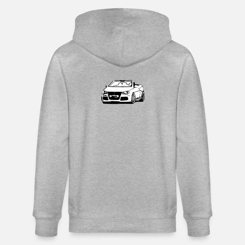 Cabrio - Stanley/Stella Unisex Bio-Kapuzenjacke CULTIVATOR  - Grau meliert