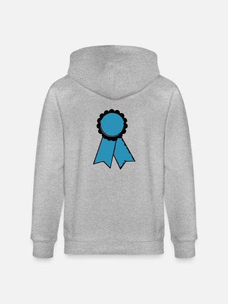 cockade - Veste à capuche bio CULTIVATOR Stanley/Stella Unisexe - gris chiné