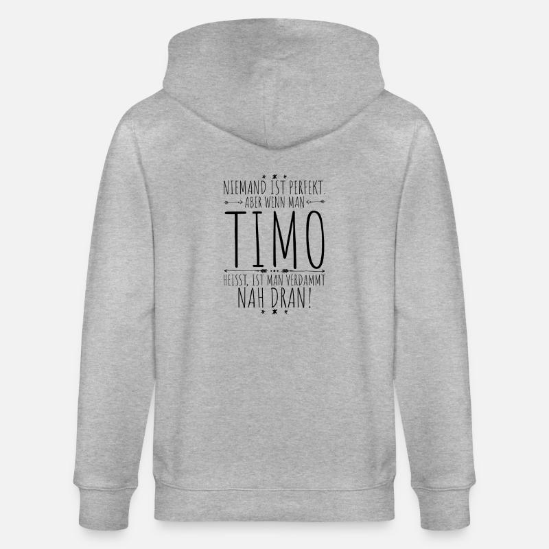 Timo perfekt - Stanley/Stella Unisex Bio-Kapuzenjacke CULTIVATOR  - Grau meliert