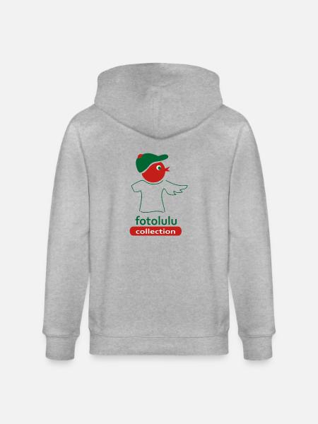 fotolulu collection - Stanley/Stella Unisex Bio-Kapuzenjacke CULTIVATOR - Grau meliert