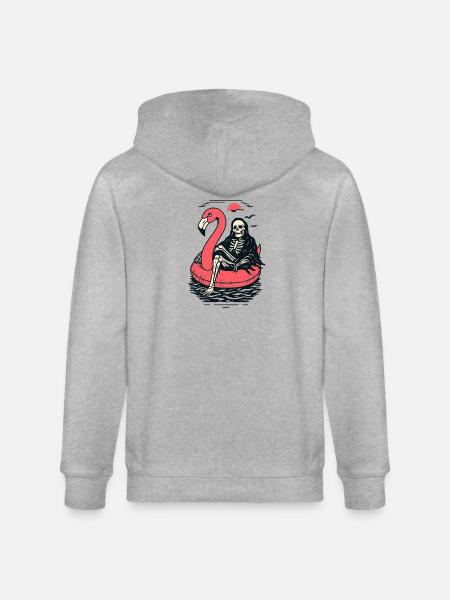 Love summer - Stanley/Stella CULTIVATOR  Unisex Organic Hooded Jacket - heather grey