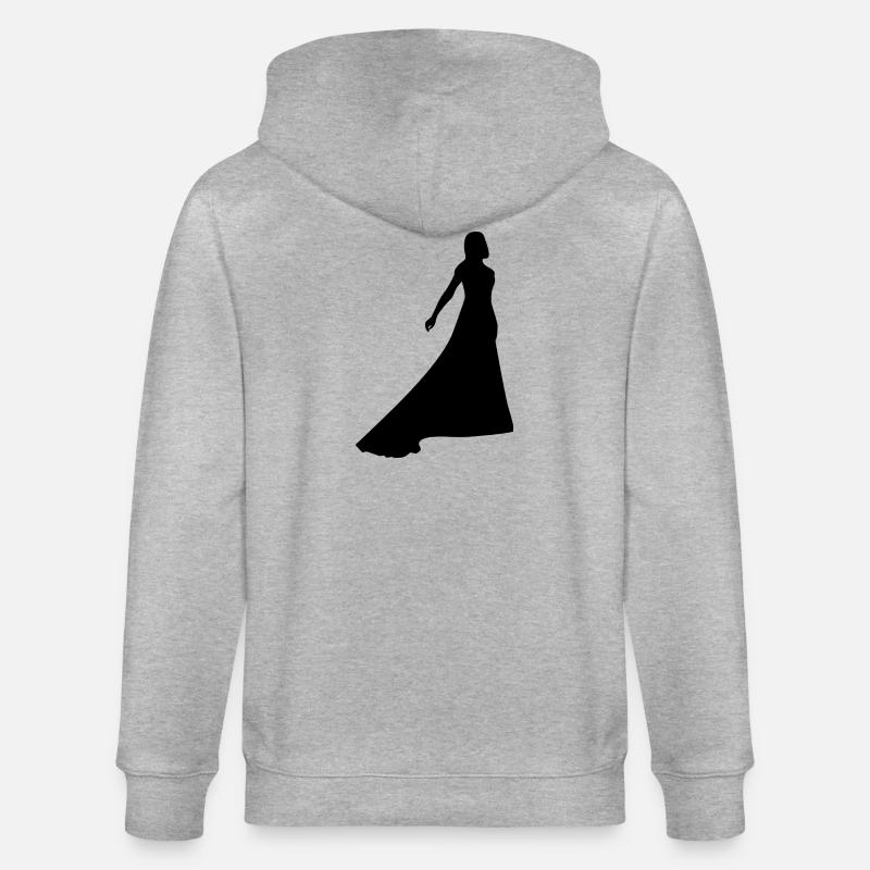 Danser - Veste à capuche bio CULTIVATOR Stanley/Stella Unisexe - gris chiné