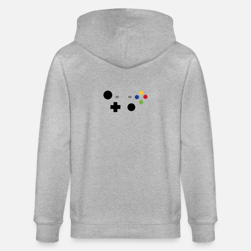 Controller - Stanley/Stella Unisex Bio-Kapuzenjacke CULTIVATOR  - Grau meliert