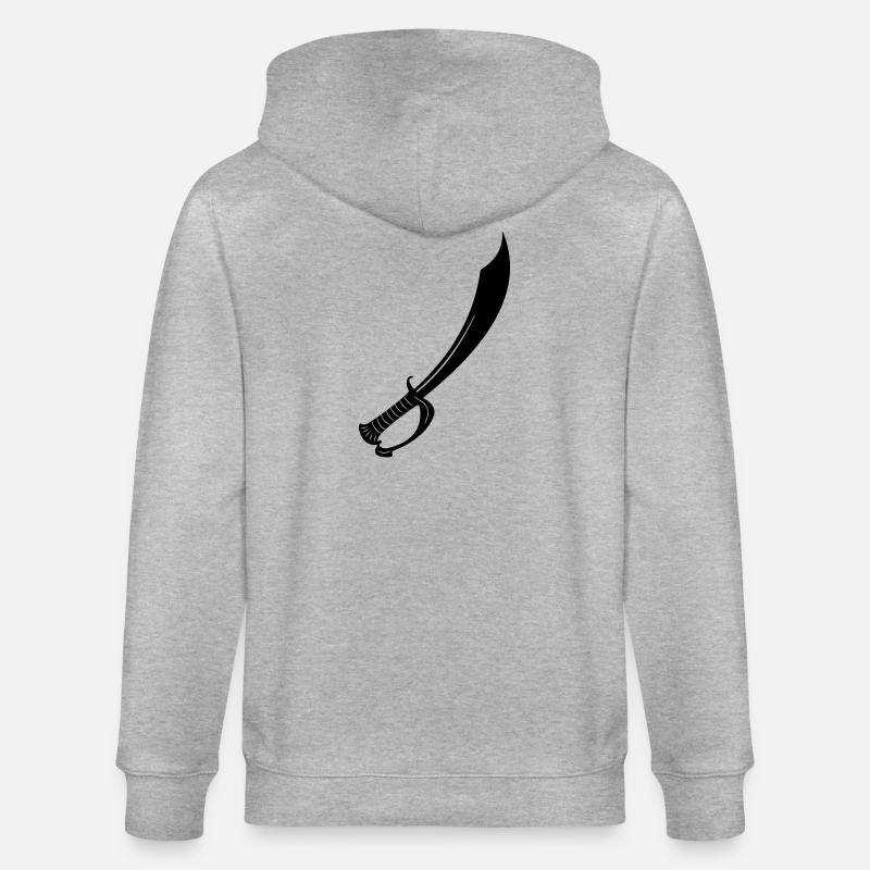 Épée - Veste à capuche bio CULTIVATOR Stanley/Stella Unisexe - gris chiné