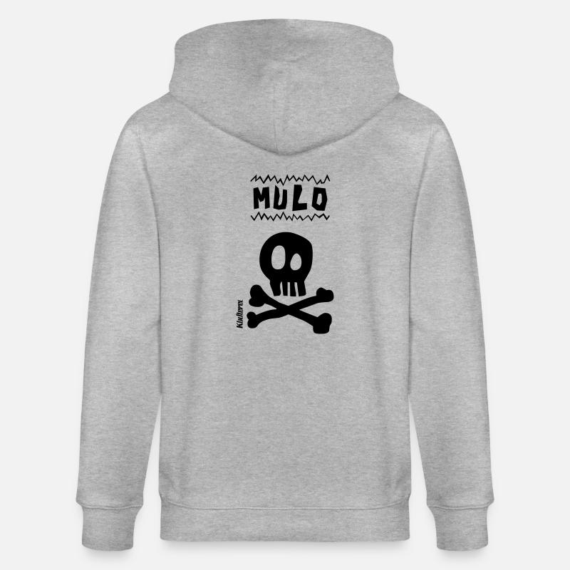 Mulo - Stanley/Stella Unisex Bio-Kapuzenjacke CULTIVATOR  - Grau meliert