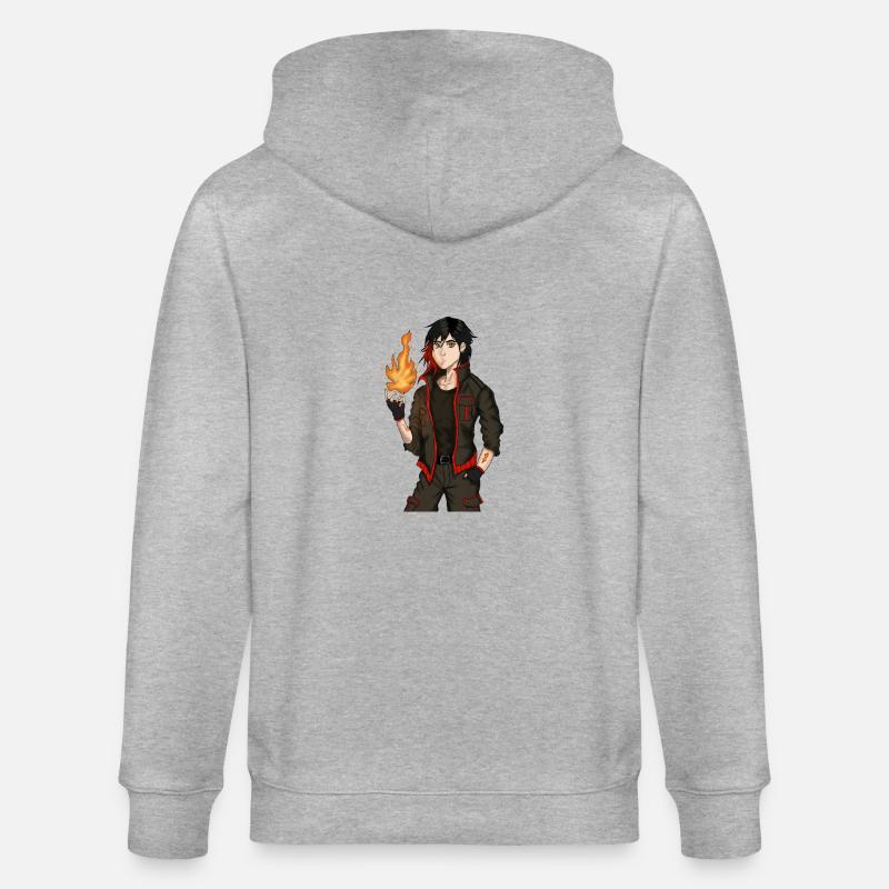 Liora Eveshade - Veste à capuche bio CULTIVATOR Stanley/Stella Unisexe - gris chiné