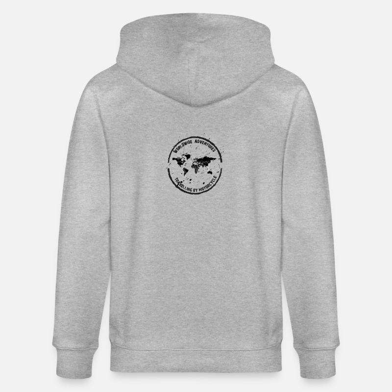 Der Adventure Pullover - Stanley/Stella Unisex Bio-Kapuzenjacke CULTIVATOR  - Grau meliert