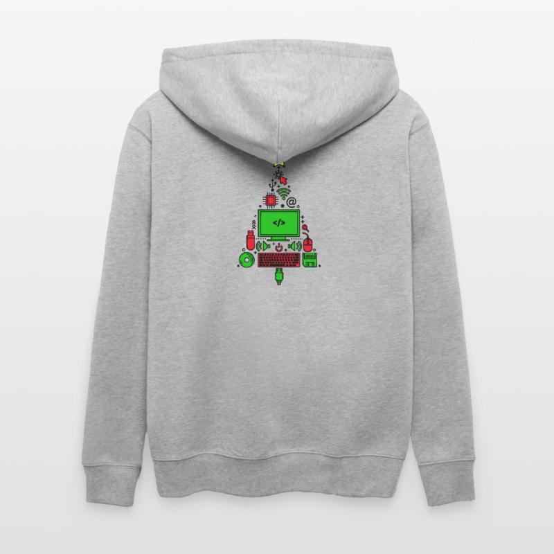 Code Code Débogage Programmeur de script Veste à capuche bio CULTIVATOR Stanley/Stella Unisexe