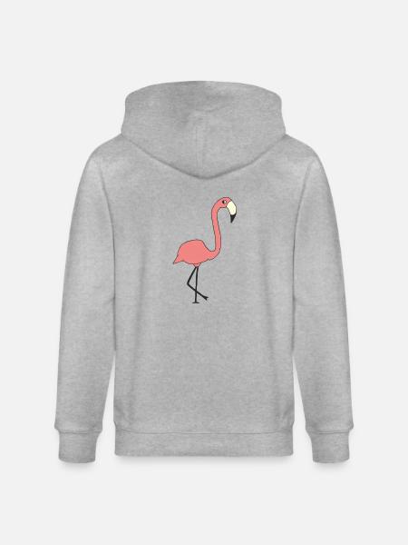 Flamant - Veste à capuche bio CULTIVATOR Stanley/Stella Unisexe - gris chiné