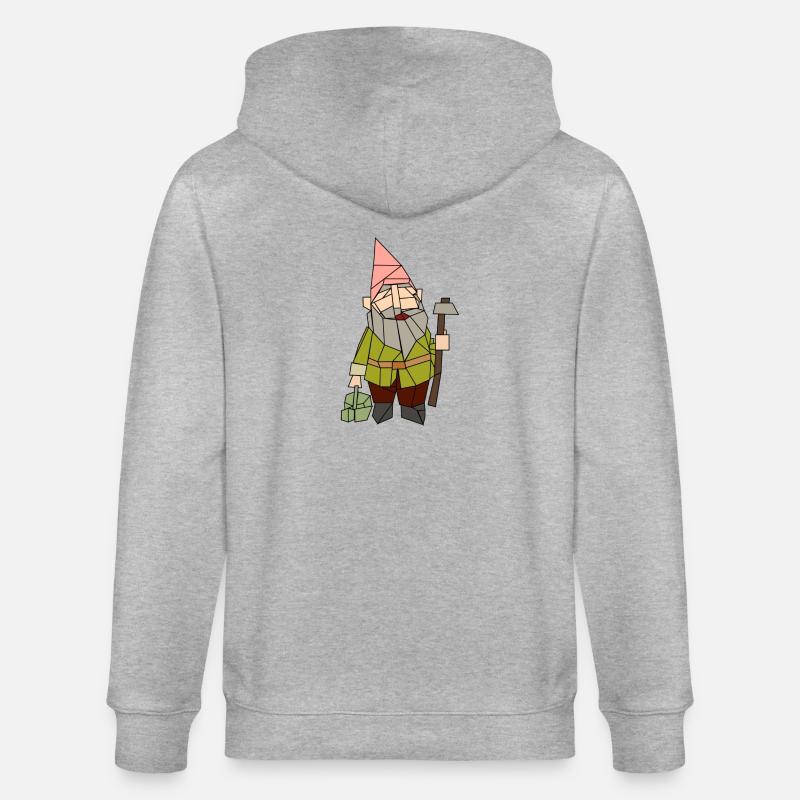 kabouter - Stanley/Stella Unisex Bio-Kapuzenjacke CULTIVATOR - Grau meliert