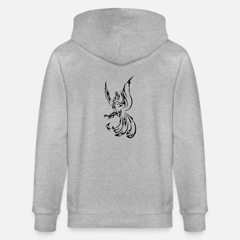 phoenix - Stanley/Stella Unisex Bio-Kapuzenjacke CULTIVATOR  - Grau meliert