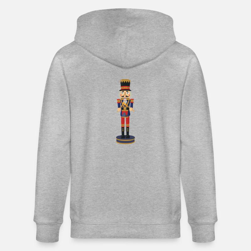 Nutcracker - Veste à capuche bio CULTIVATOR Stanley/Stella Unisexe - gris chiné