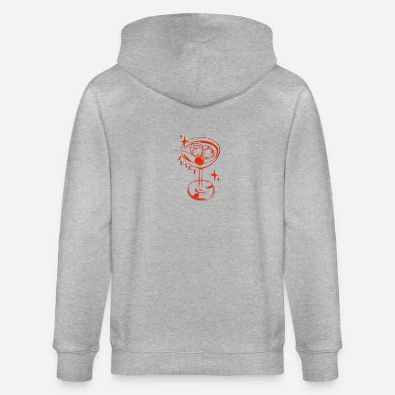 Boisson rafraîchissante - Veste à capuche bio CULTIVATOR Stanley/Stella Unisexe - gris chiné