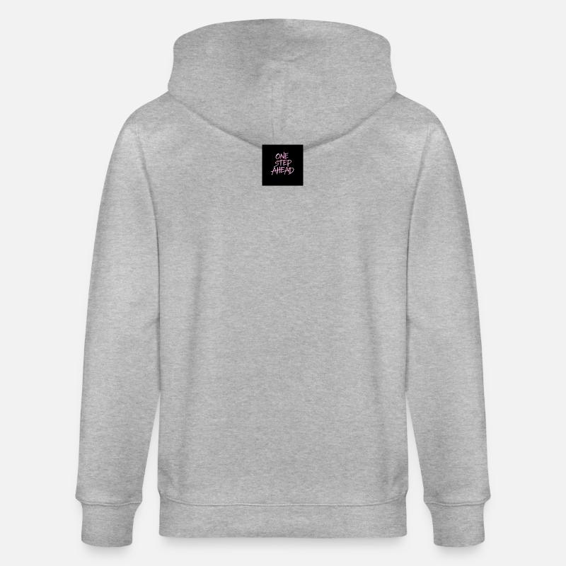 Neon Life Devise pour la motivation - Veste à capuche bio CULTIVATOR Stanley/Stella Unisexe - gris chiné