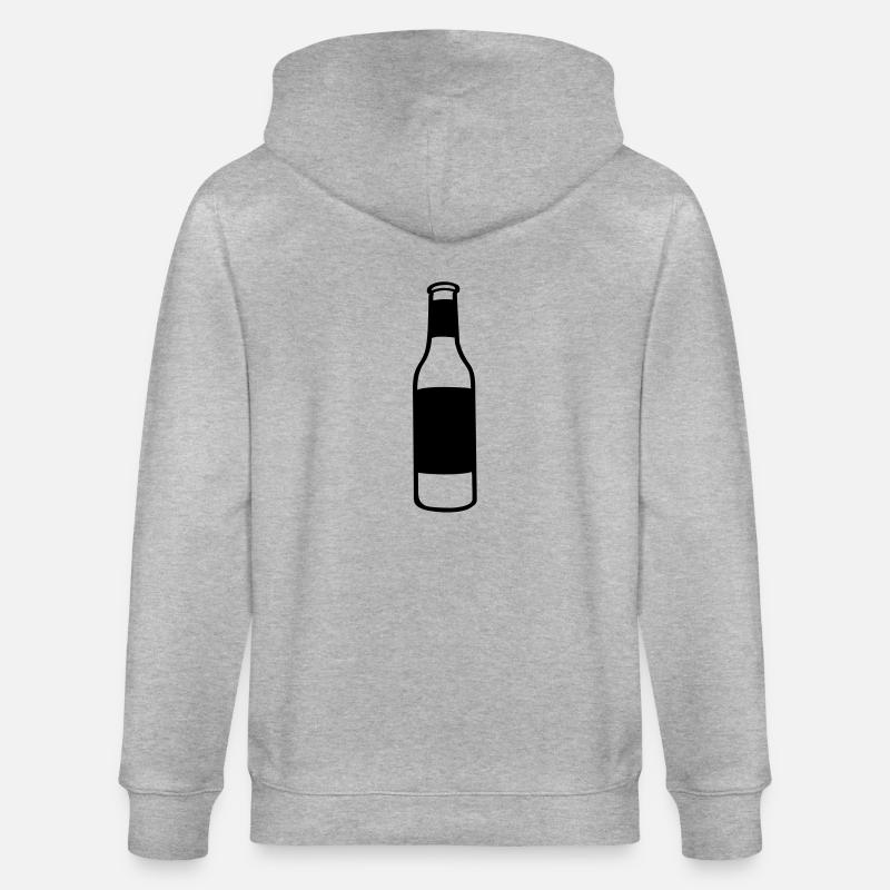 Flasche - Stanley/Stella Unisex Bio-Kapuzenjacke CULTIVATOR  - Grau meliert