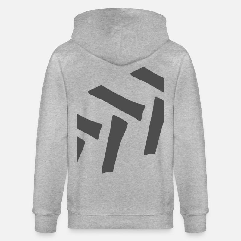 profil Executor - Veste à capuche bio CULTIVATOR Stanley/Stella Unisexe - gris chiné