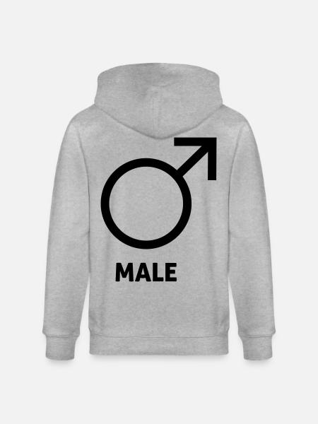 Cadeaux drôles pour hommes - Veste à capuche bio CULTIVATOR Stanley/Stella Unisexe - gris chiné