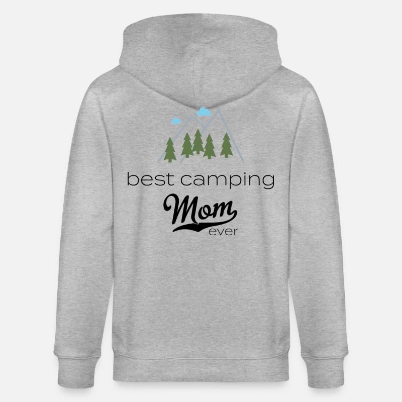 camper - Stanley/Stella CULTIVATOR Unisex Organic Hooded Jacket - heather grey