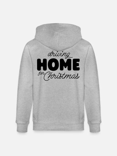 Noël à la maison - Veste à capuche bio CULTIVATOR Stanley/Stella Unisexe - gris chiné