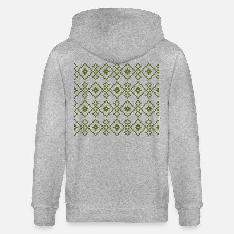 Pull uni de Noël (vert) - Veste à capuche bio CULTIVATOR Stanley/Stella Unisexe - gris chiné