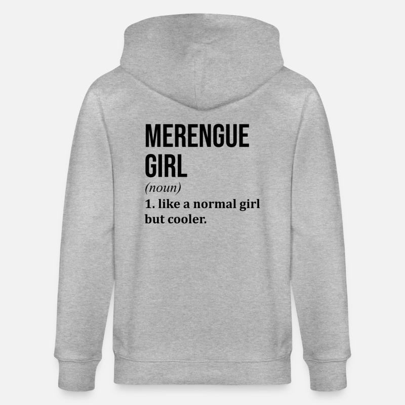 Merengue - Stanley/Stella CULTIVATOR  Unisex Organic Hooded Jacket - heather grey