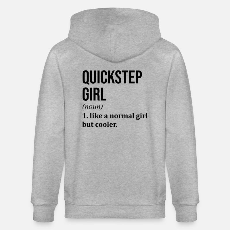 Quickstep - Stanley/Stella Unisex Bio-Kapuzenjacke CULTIVATOR - Grau meliert