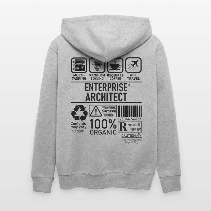 Enterprise Architect multi tasking problem solving Stanley/Stella Unisex Bio-Kapuzenjacke CULTIVATOR 