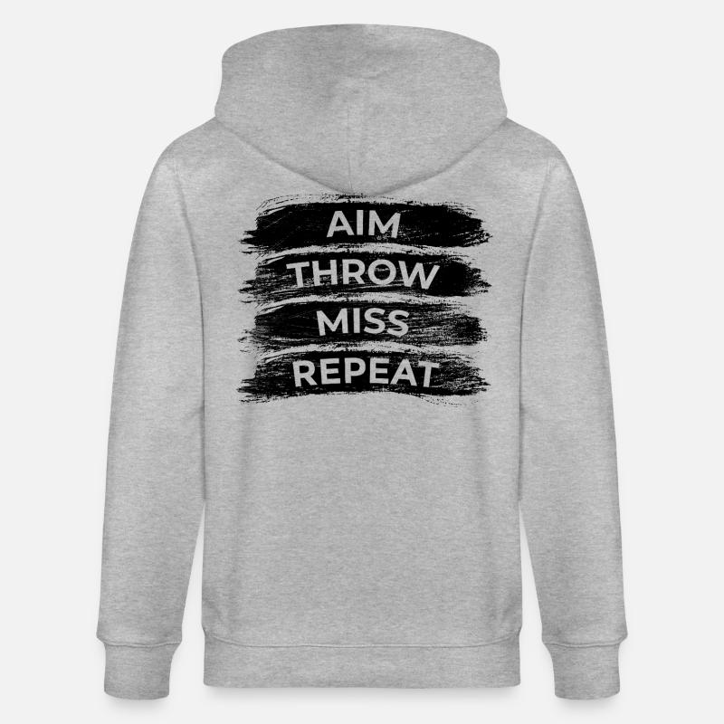 Routine de fléchettes - Veste à capuche bio CULTIVATOR Stanley/Stella Unisexe - gris chiné