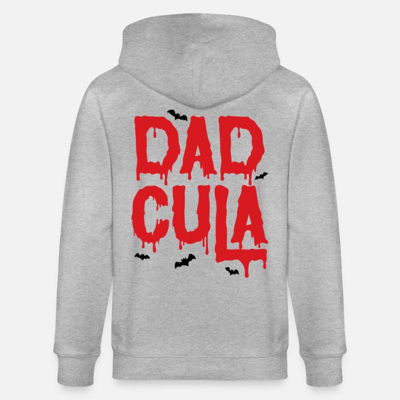 Dadcula - Veste à capuche bio CULTIVATOR Stanley/Stella Unisexe - gris chiné