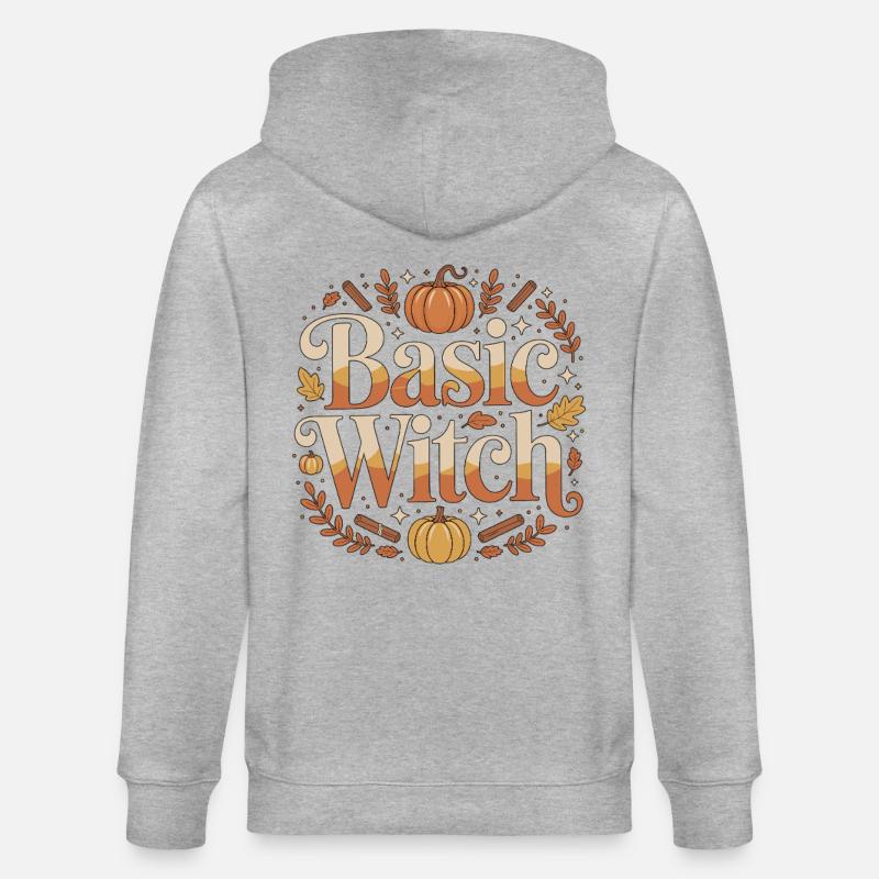 Witchcraft Basic Witch Enchanted Tarot Reading - Stanley/Stella Unisex Bio-Kapuzenjacke CULTIVATOR  - Grau meliert
