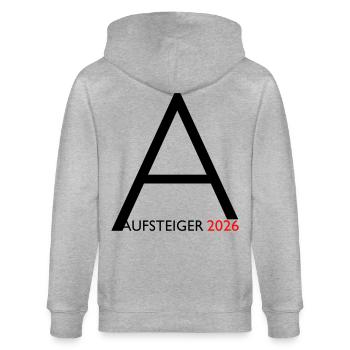 Promu Promotion 2026 - Veste à capuche bio CULTIVATOR Stanley/Stella Unisexe - gris chiné - Dos - Luana (180cm)