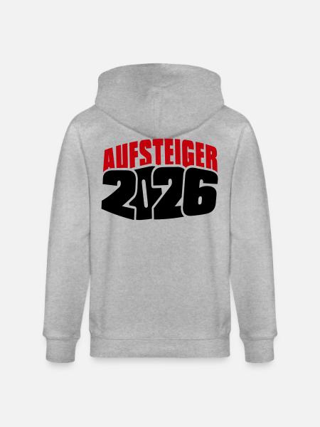 Promoted 2026 Promotion - Stanley/Stella CULTIVATOR Unisex Organic Hooded Jacket - heather grey