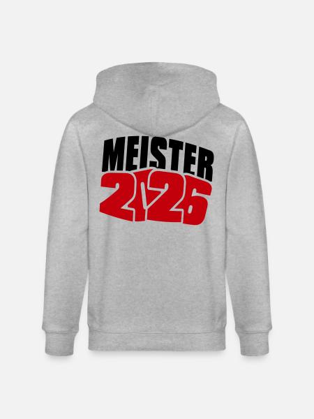 Champion 2026 Championship - Stanley/Stella CULTIVATOR  Unisex Organic Hooded Jacket - heather grey