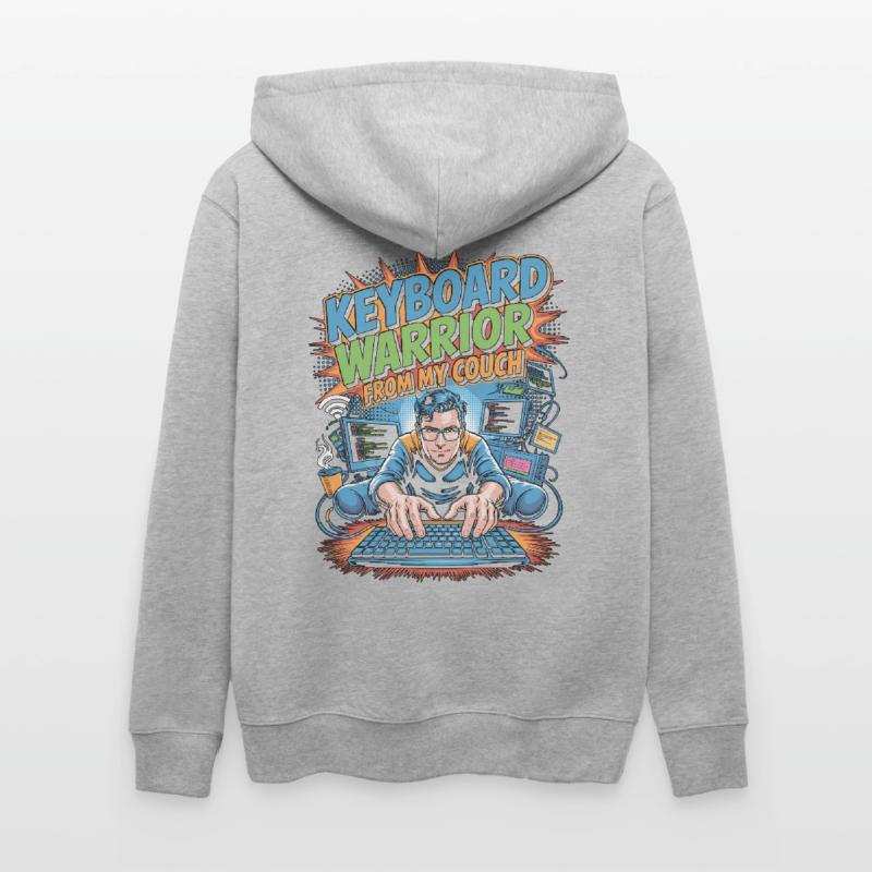 Remote Developer Keyboard Warrior Remote Coder Stanley/Stella Unisex Bio-Kapuzenjacke CULTIVATOR 