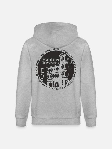 Habitus Treverensis - Stanley/Stella Unisex Bio-Kapuzenjacke CULTIVATOR - Grau meliert