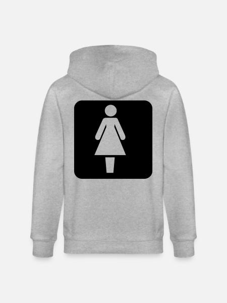 Woman - Stanley/Stella CULTIVATOR  Unisex Organic Hooded Jacket - heather grey
