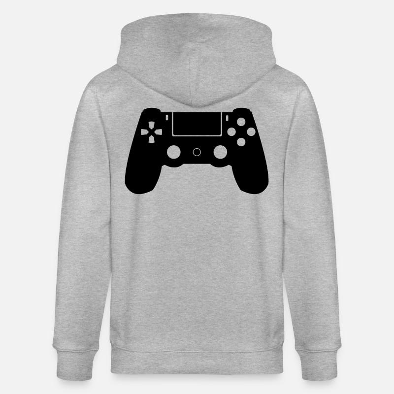 Controller - Stanley/Stella Unisex Bio-Kapuzenjacke CULTIVATOR - Grau meliert