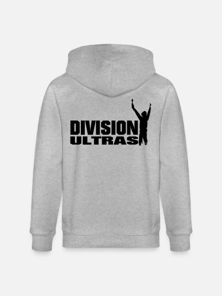 Ultras Hooligans Division - Stanley/Stella Unisex Bio-Kapuzenjacke CULTIVATOR - Grau meliert