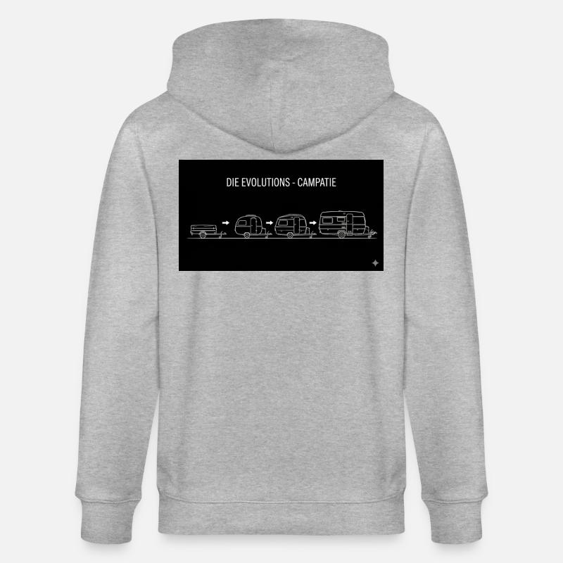 Les évolutions campatie - Veste à capuche bio CULTIVATOR Stanley/Stella Unisexe - gris chiné