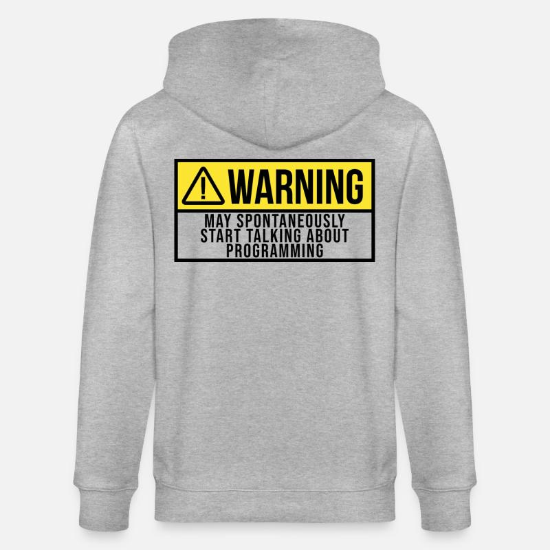 programmation - Veste à capuche bio CULTIVATOR Stanley/Stella Unisexe - gris chiné