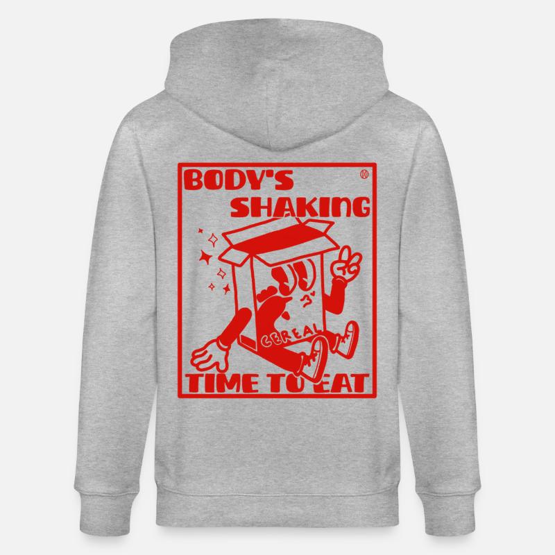 Hyperfixation ADHD problem - Veste à capuche bio CULTIVATOR Stanley/Stella Unisexe - gris chiné