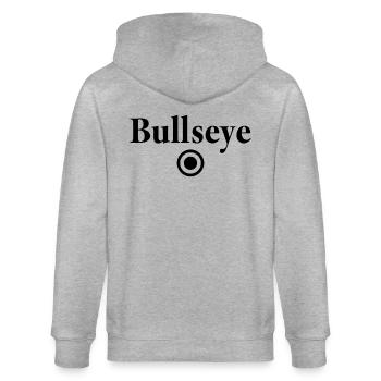 Tenue professionnelle Bullseye Darts Bullseye - Veste à capuche bio CULTIVATOR Stanley/Stella Unisexe - gris chiné - Dos - Luana (180cm)