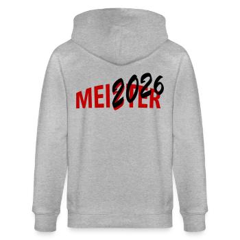 Champion 2026 Championship - Stanley/Stella CULTIVATOR  Unisex Organic Hooded Jacket - heather grey - Back - Luana (180cm)