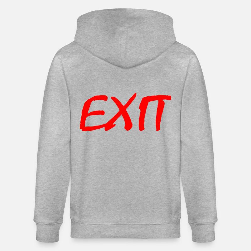 Exit - Veste à capuche bio CULTIVATOR Stanley/Stella Unisexe - gris chiné