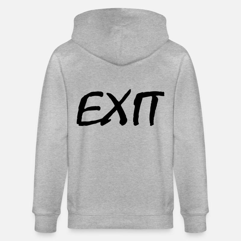 Exit - Veste à capuche bio CULTIVATOR Stanley/Stella Unisexe - gris chiné