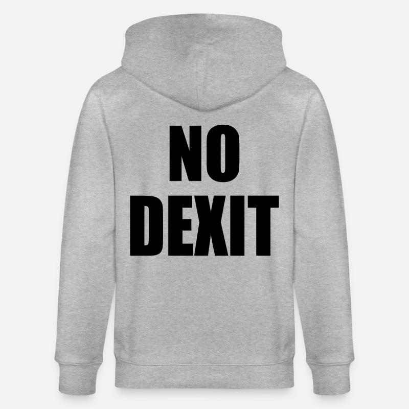 No dexit - Stanley/Stella Unisex Bio-Kapuzenjacke CULTIVATOR  - Grau meliert